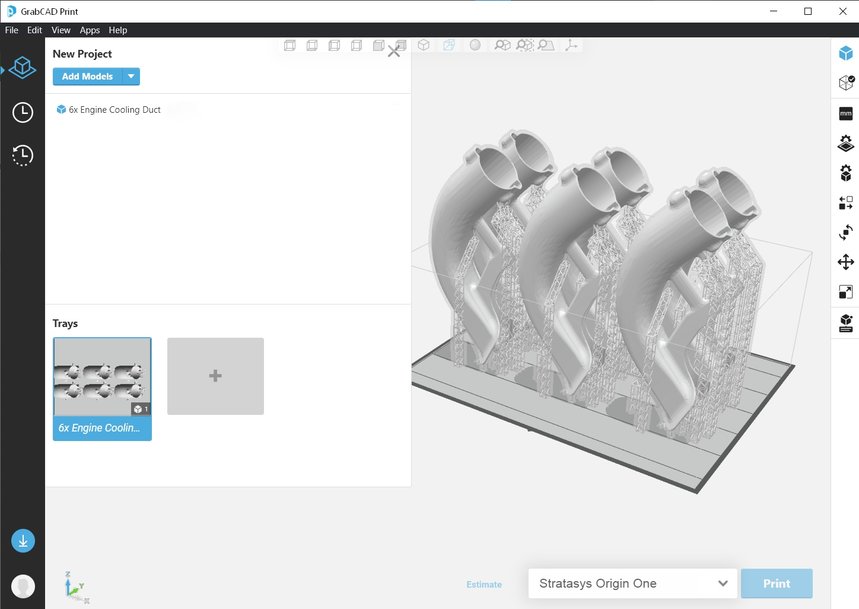 STRATASYS LANZA EL SOFTWARE DE IMPRESIÓN GRABCAD PARA LAS IMPRESORAS 3D ORIGIN ONE Y ORIGIN ONE DENTAL